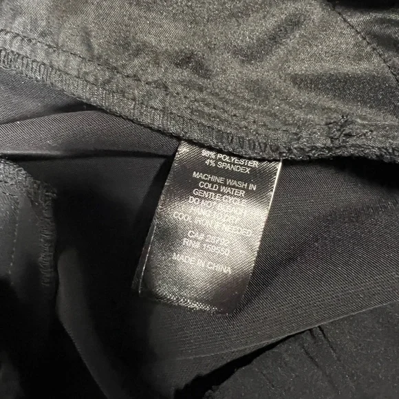 Carolina Belle Montreal Women’s Size 10 Elastic Waist Black Pants - Picture 3 of 7